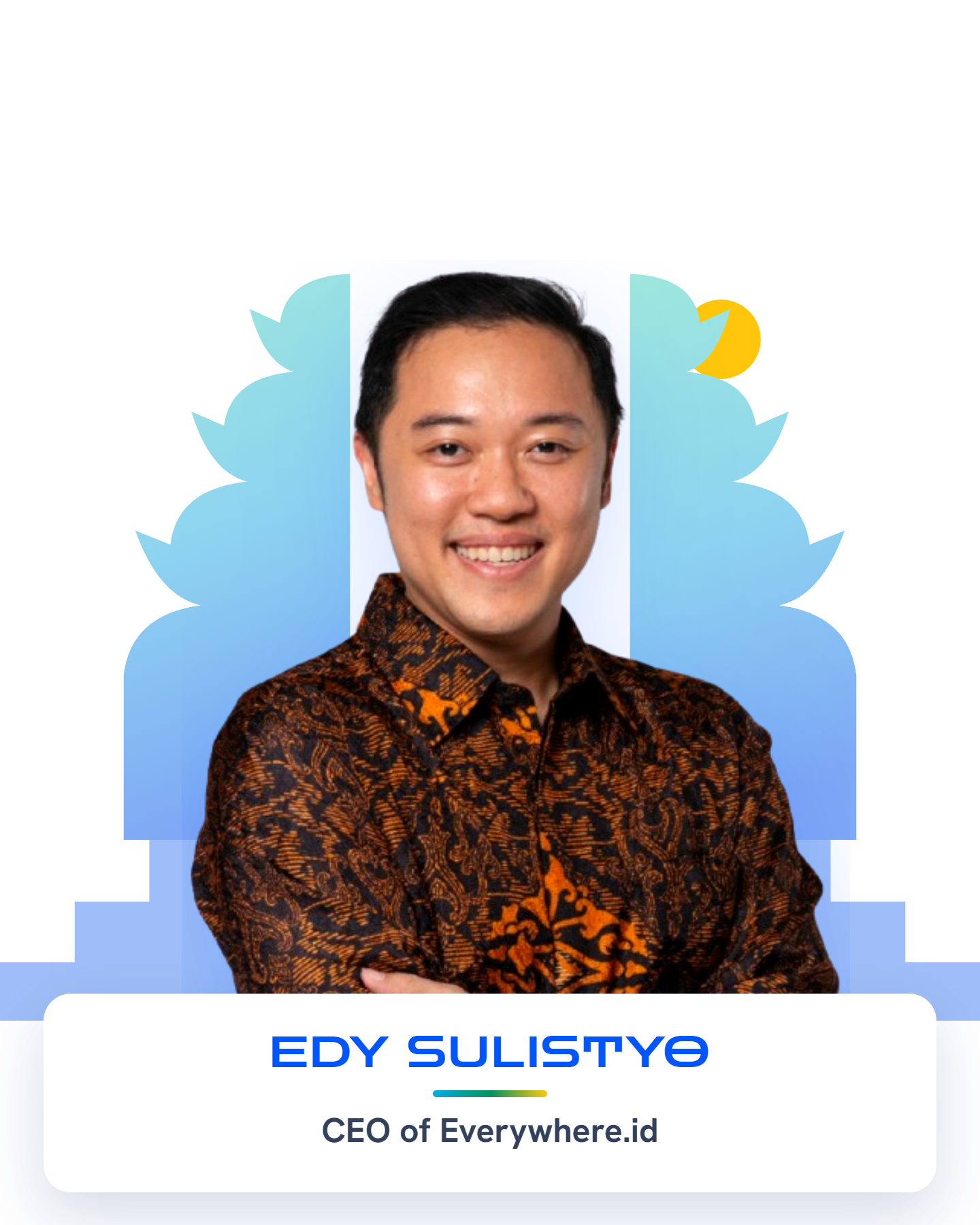 Edy Sulistyo — Founder & CEO of Everywhere.id
