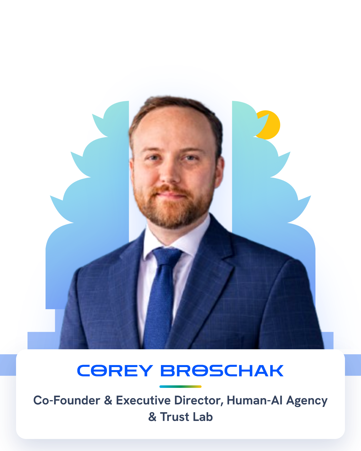 Corey Broschak — Co-Founder & Executive Director, Human-AI Agency & Trust Lab