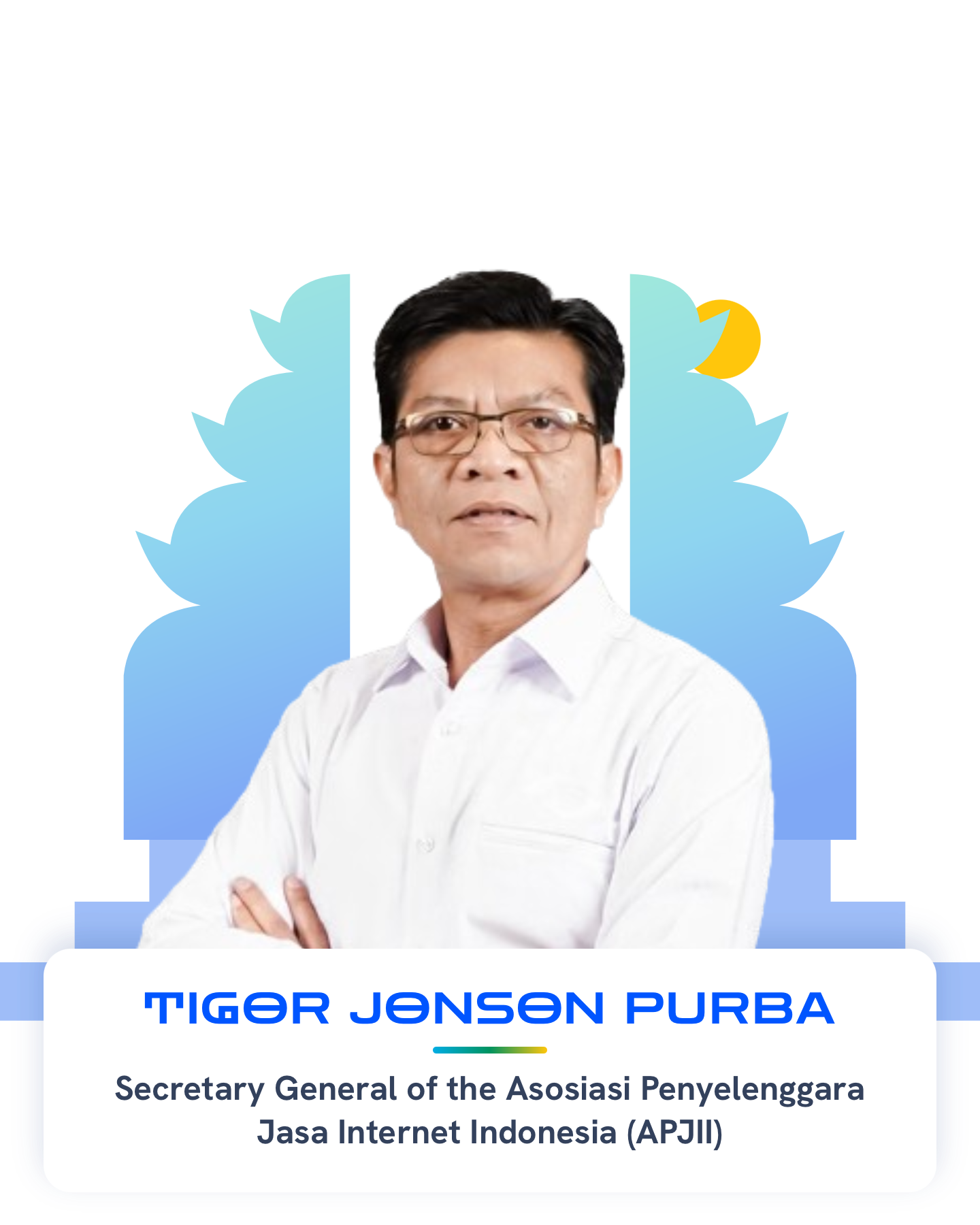 Tigor Jonson Purba — Secretary General of the Asosiasi Penyelenggara Jasa Internet Indonesia (APJII)