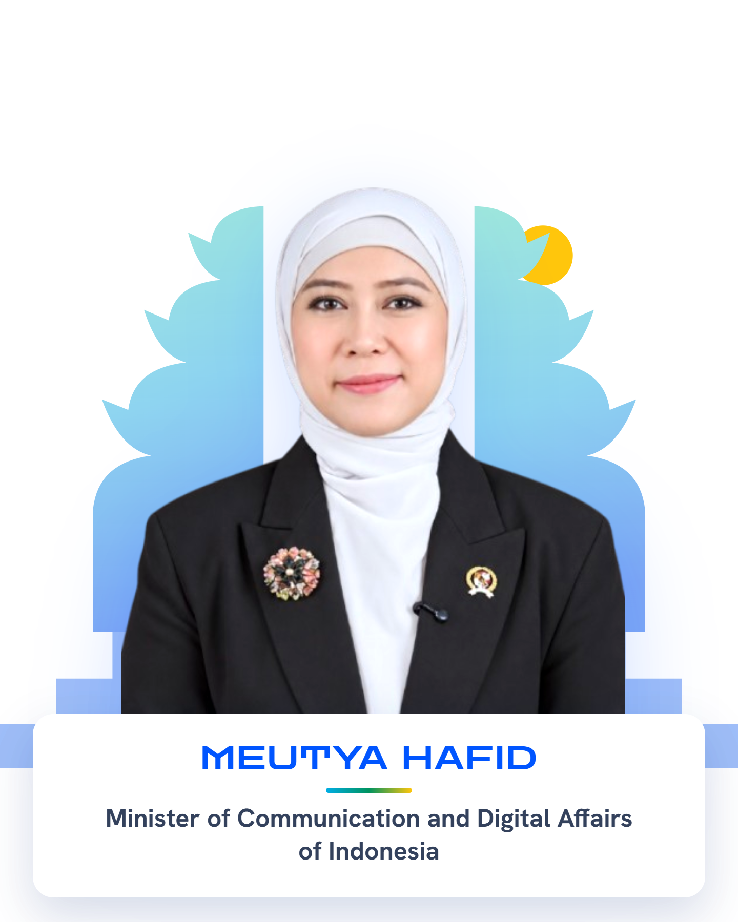 Meutya Hafid — Minister of Communication and Digital Affairs of Indonesia