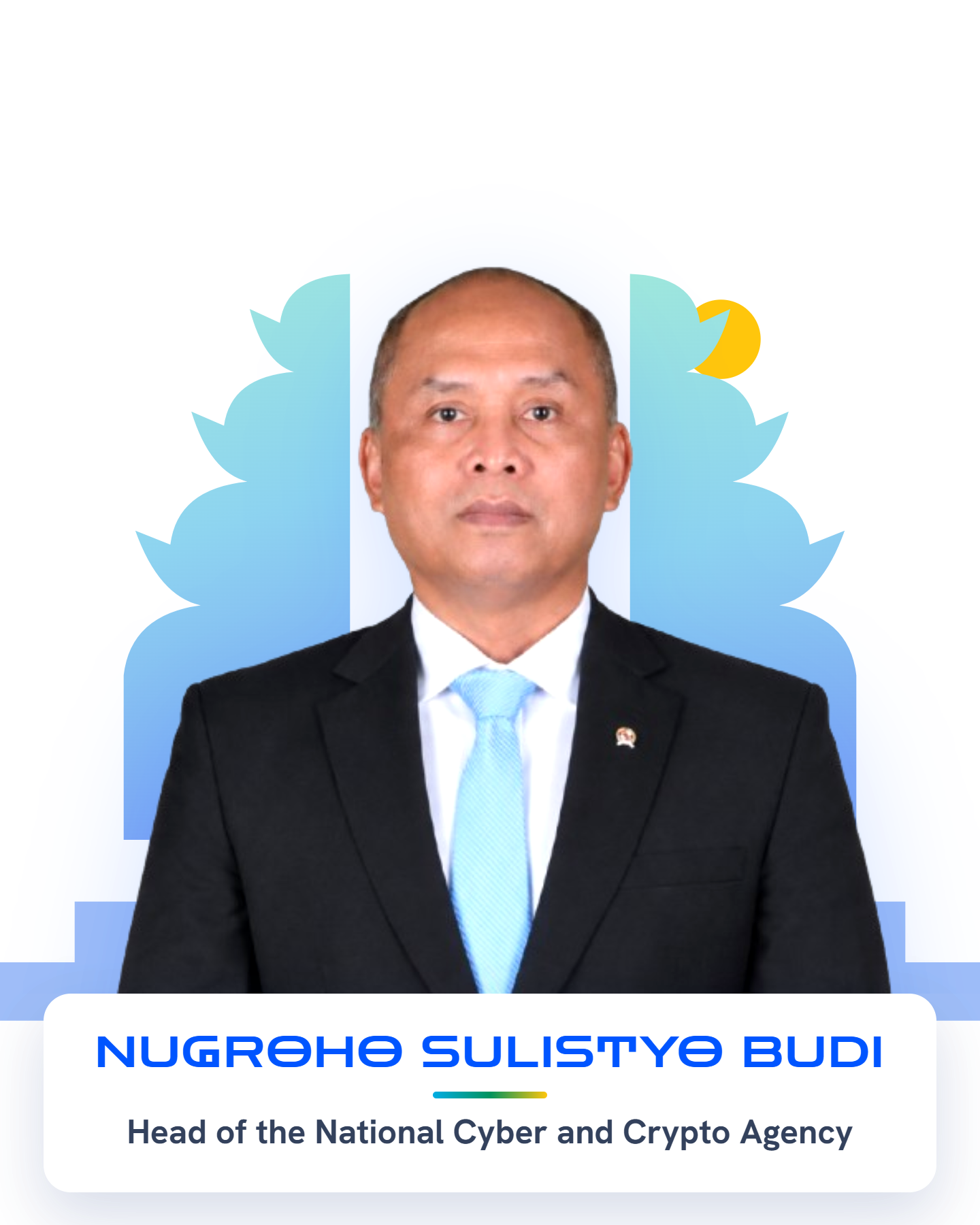 Nugroho Sulistyo Budi — Head of the National Cyber and Crypto Agency
