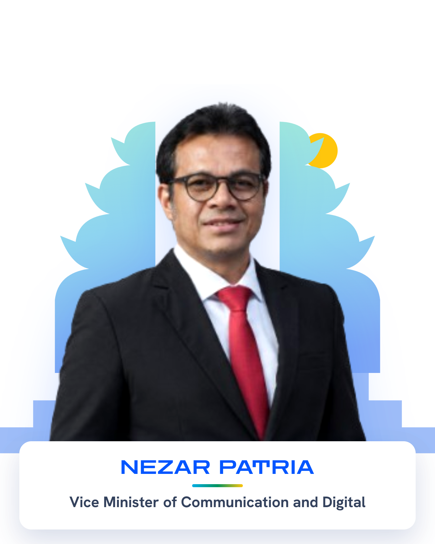 Nezar Patria — Vice Minister of Communication and Digital Affairs of Indonesia
