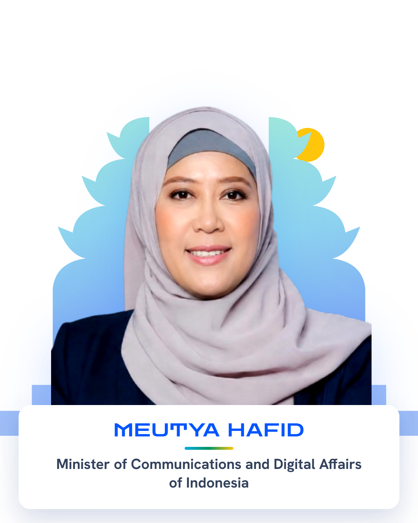 Meutya Hafid — Minister of Communication and Digital Affairs of Indonesia
