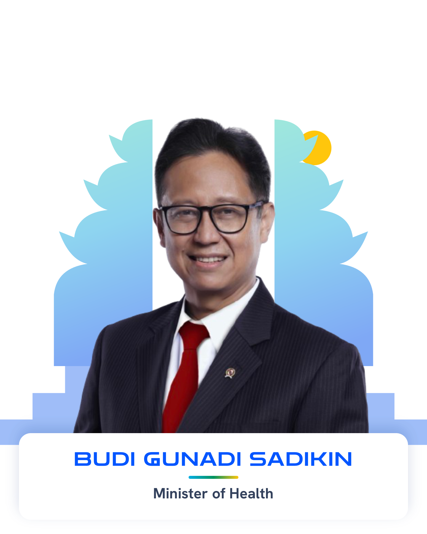 Budi Gunadi Sadikin — Minister of Health