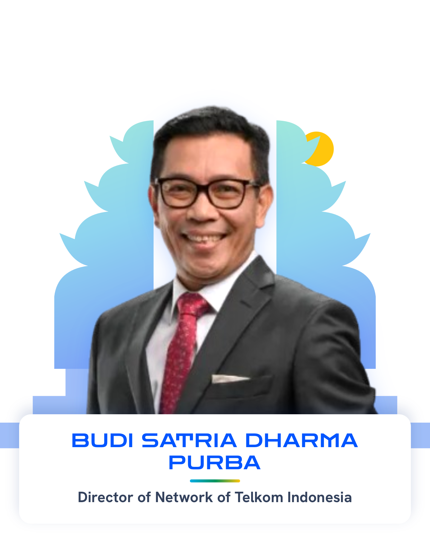 Budi Satria Dharma Purba — Director of Network of Telkom Indonesia
