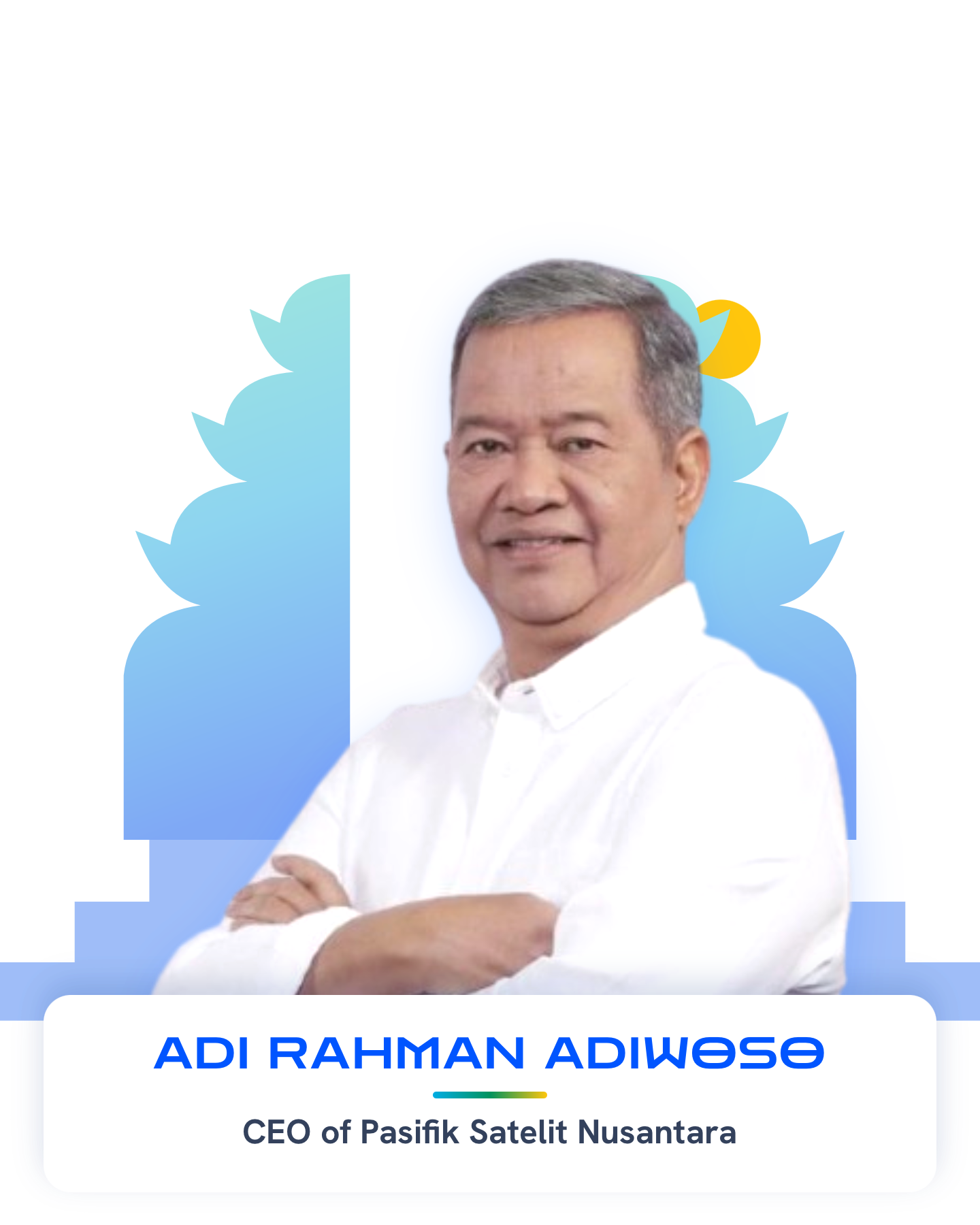 Adi Rahman Adiwoso — CEO of Pasifik Satelit Nusantara