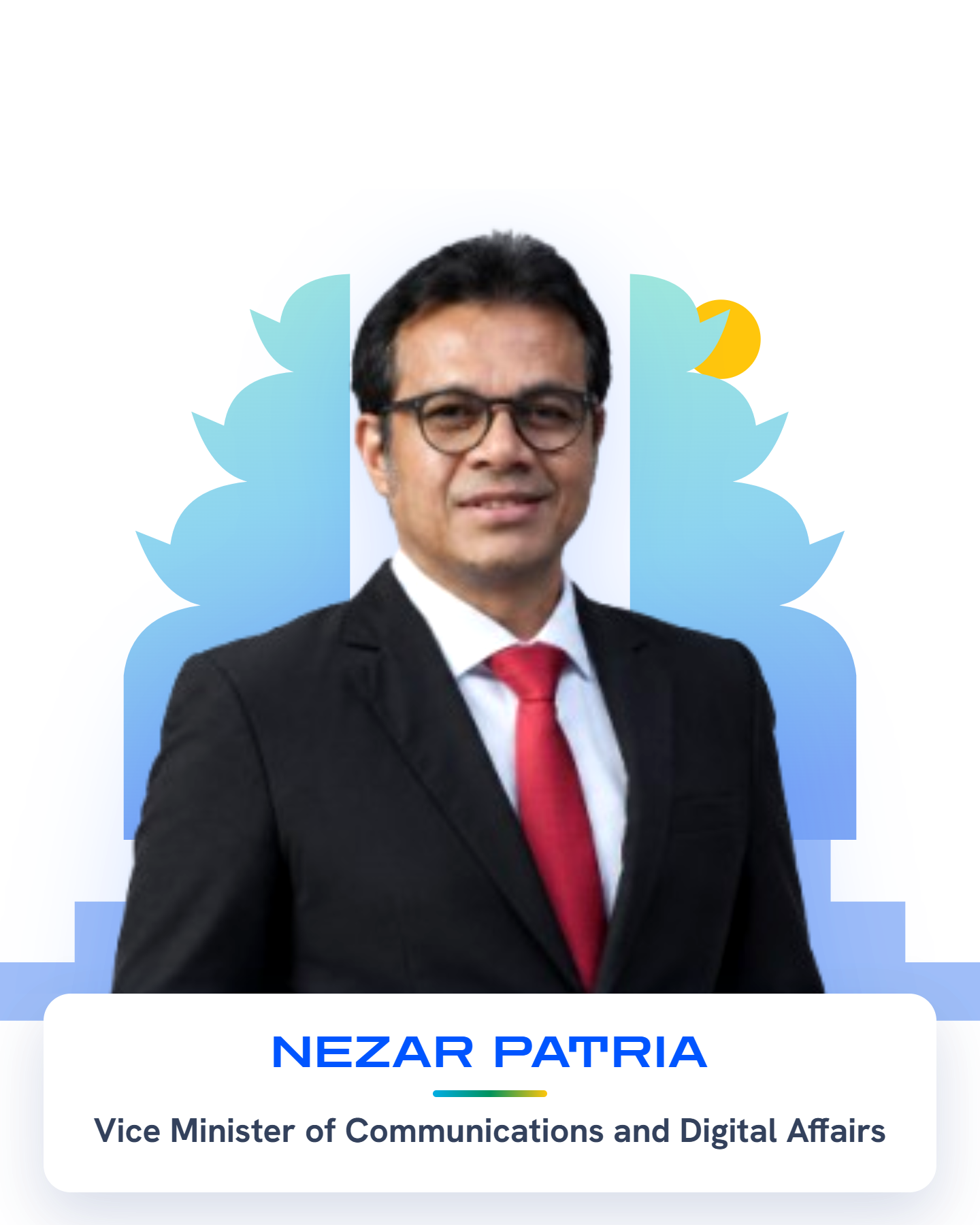 Nezar Patria — Vice Minister of Communication and Digital Affairs of Indonesia